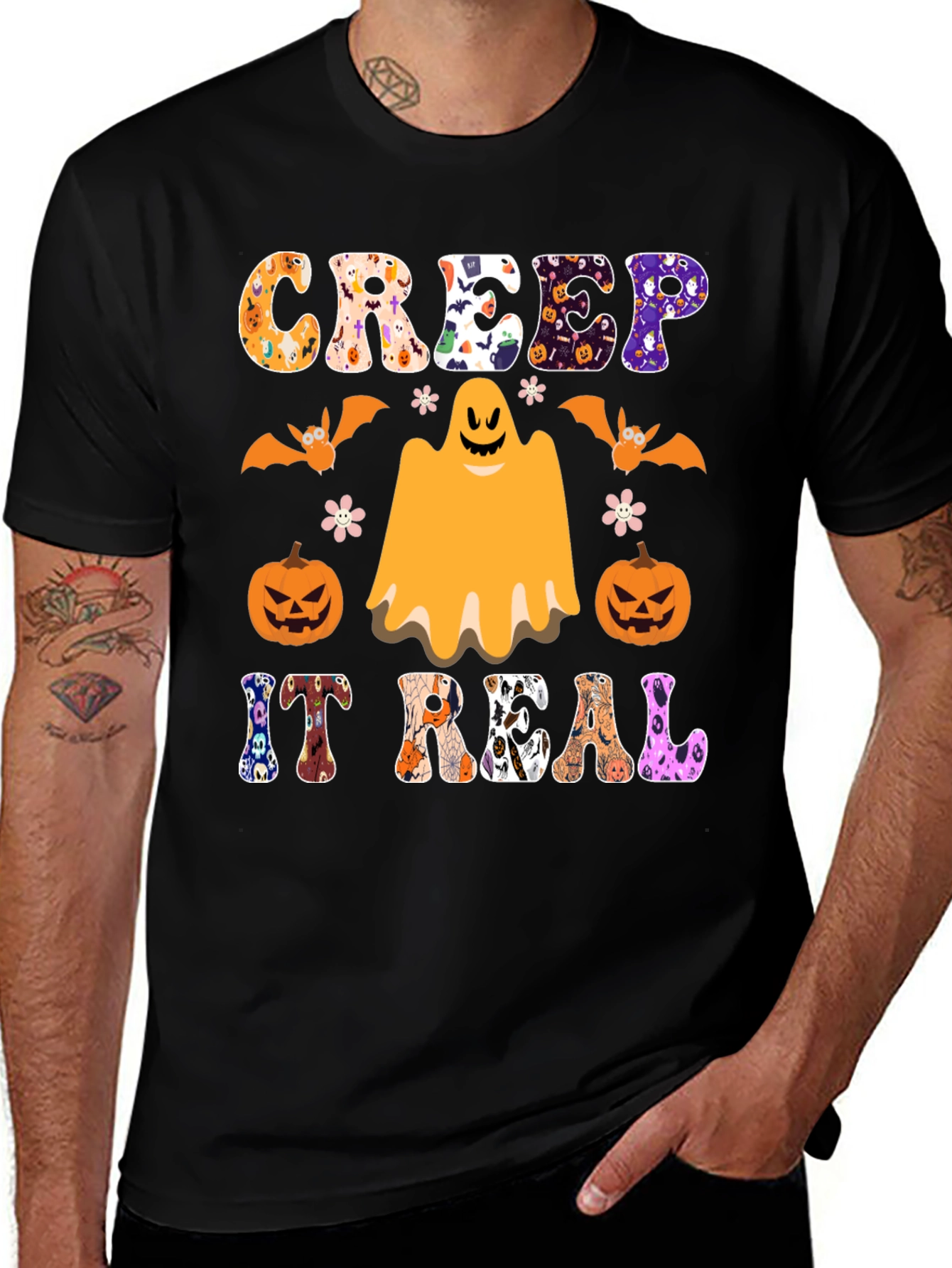Creep It Real Halloween Graphic Tee