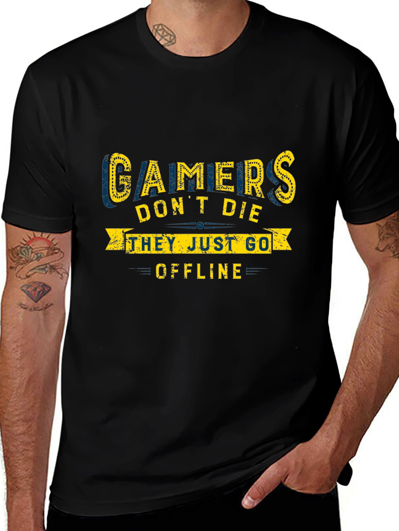 Gamers Dont Die T-Shirt