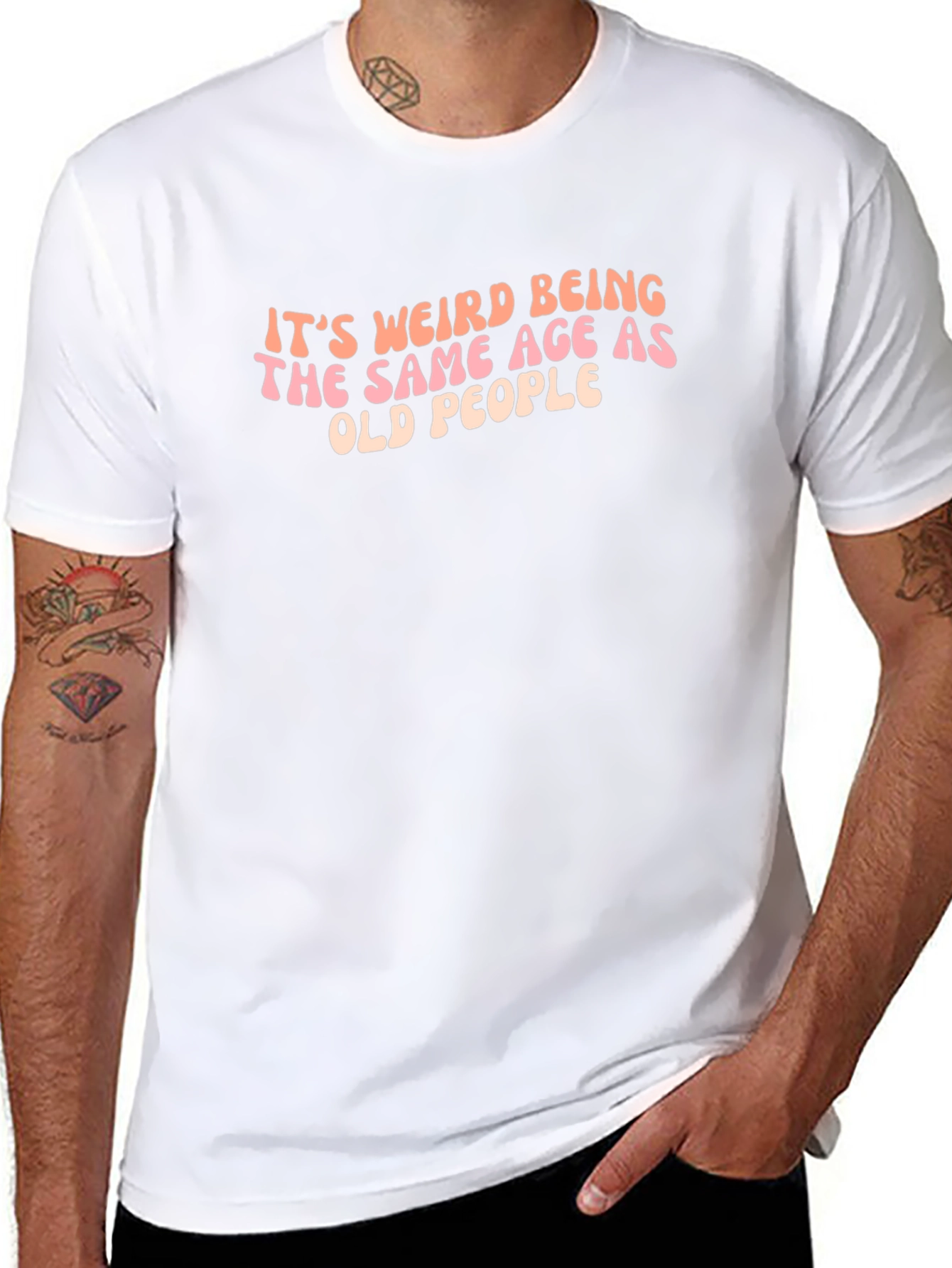 Funny Old People Graphic Tee