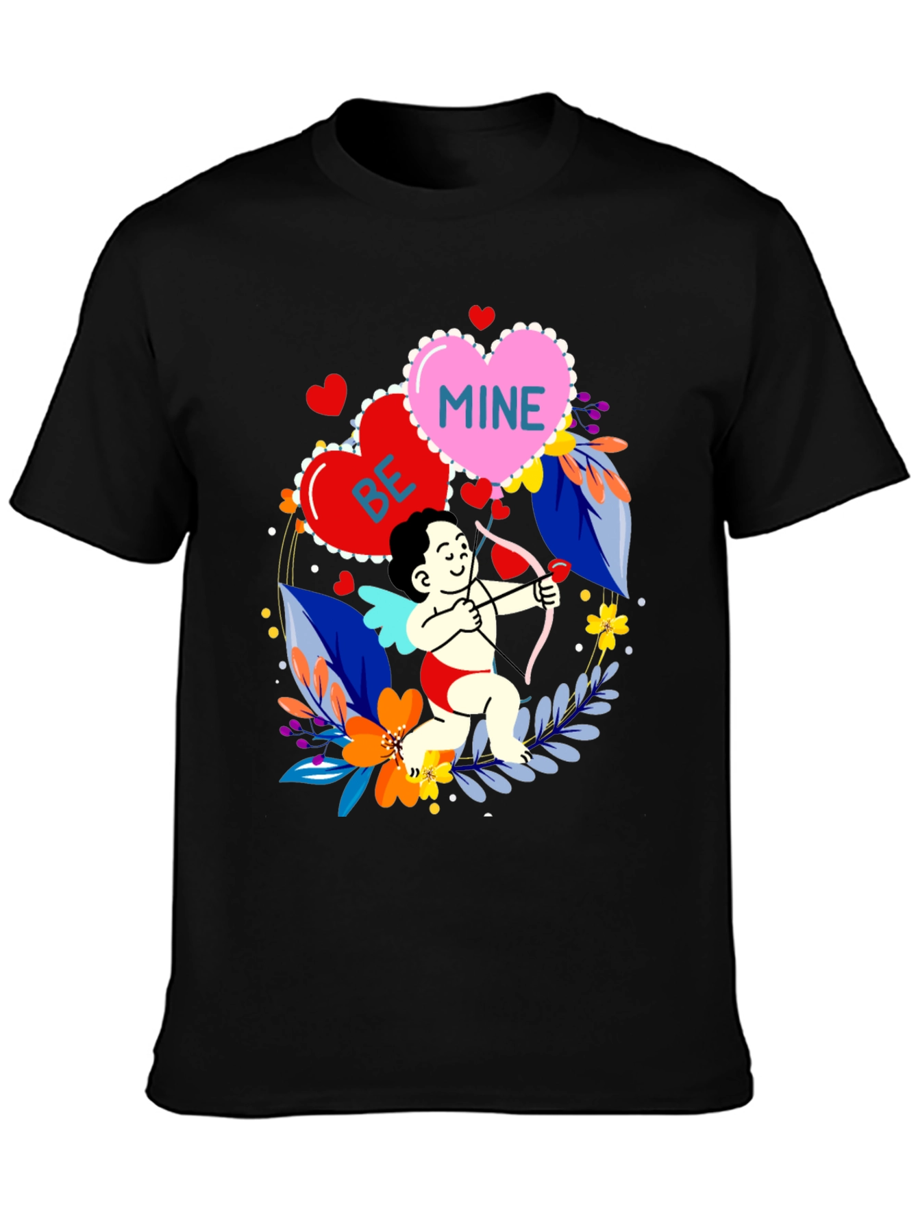 Valentines Day Cupid Graphic Tee