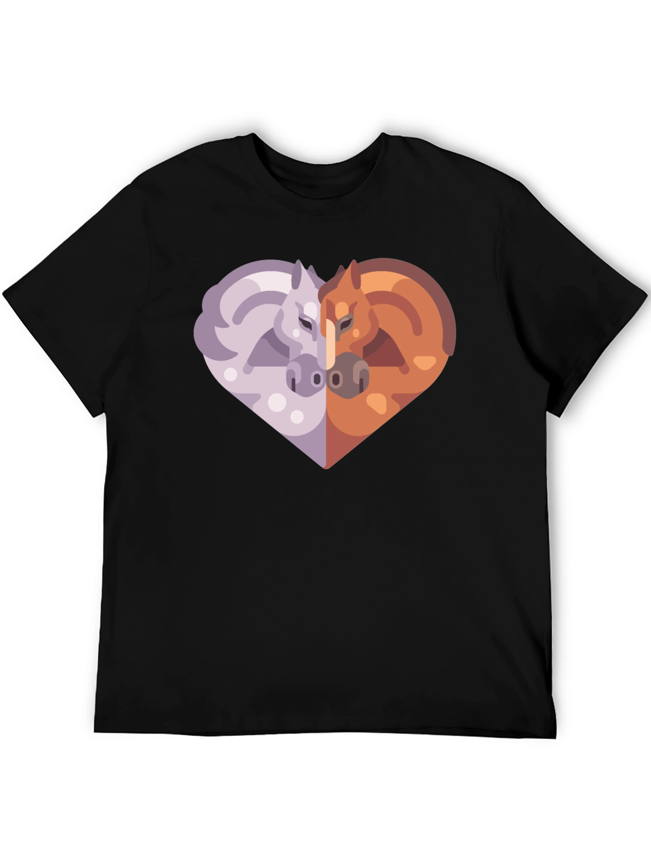 Heart Horses Graphic Tee