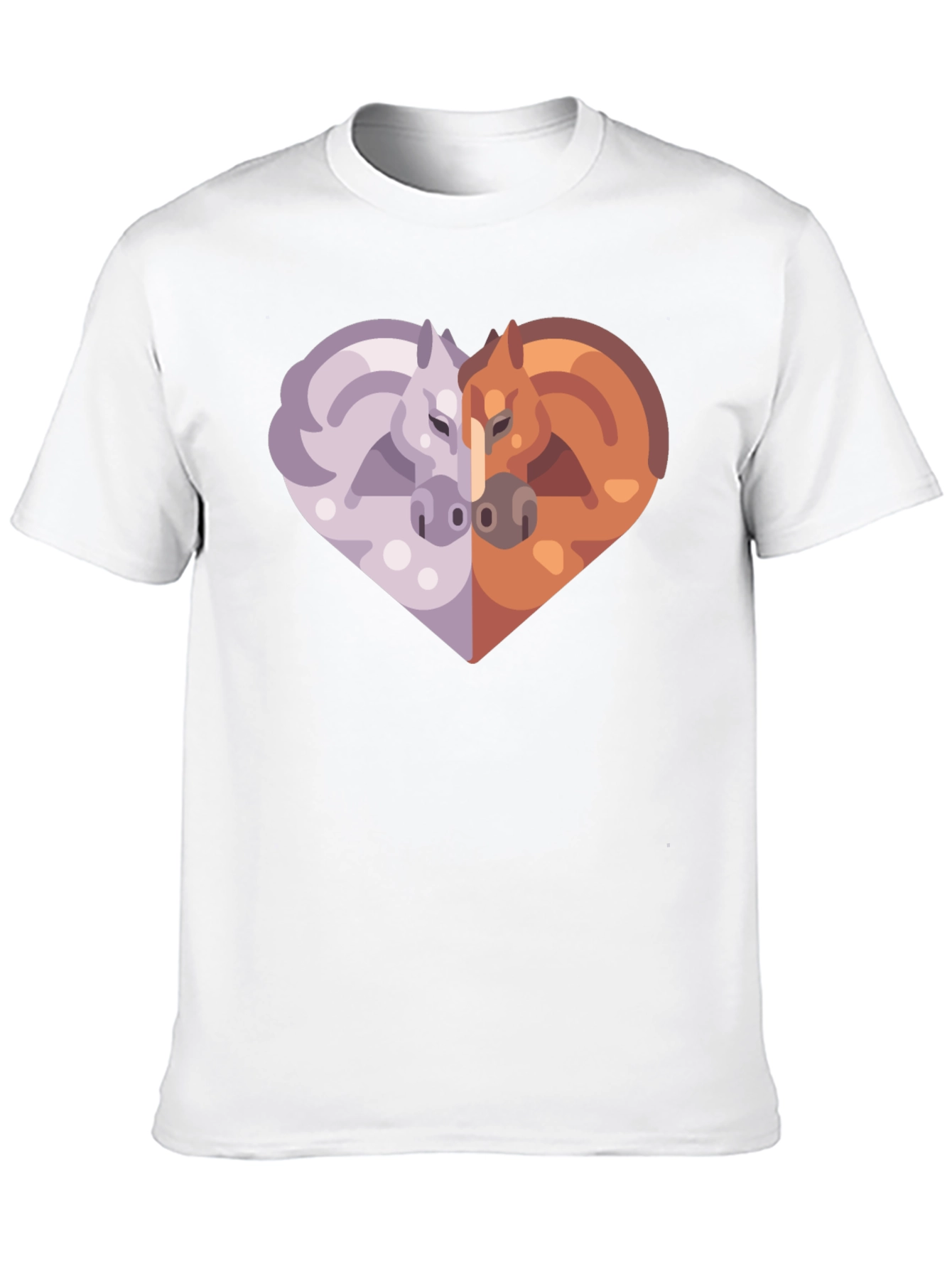 Heart Horses Graphic Tee