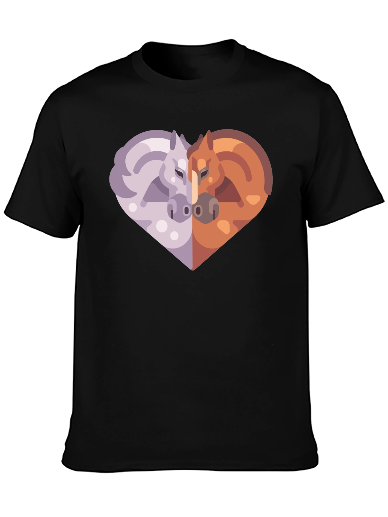 Heart Horses Graphic Tee