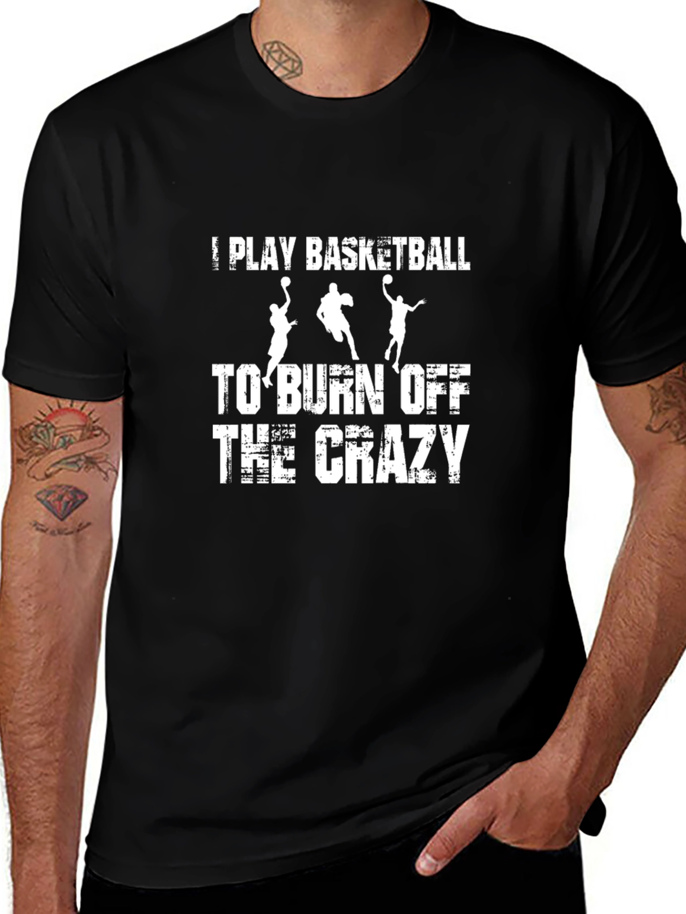 Basketball Burn Off the Crazy Graphic T-Shirt