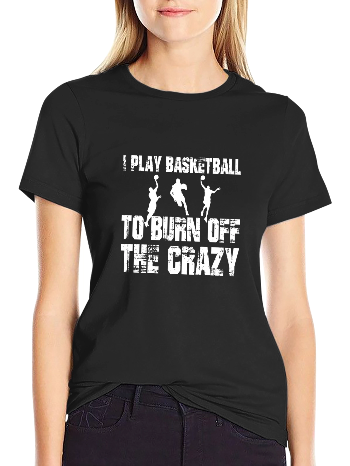 Basketball Burn Off the Crazy Graphic T-Shirt