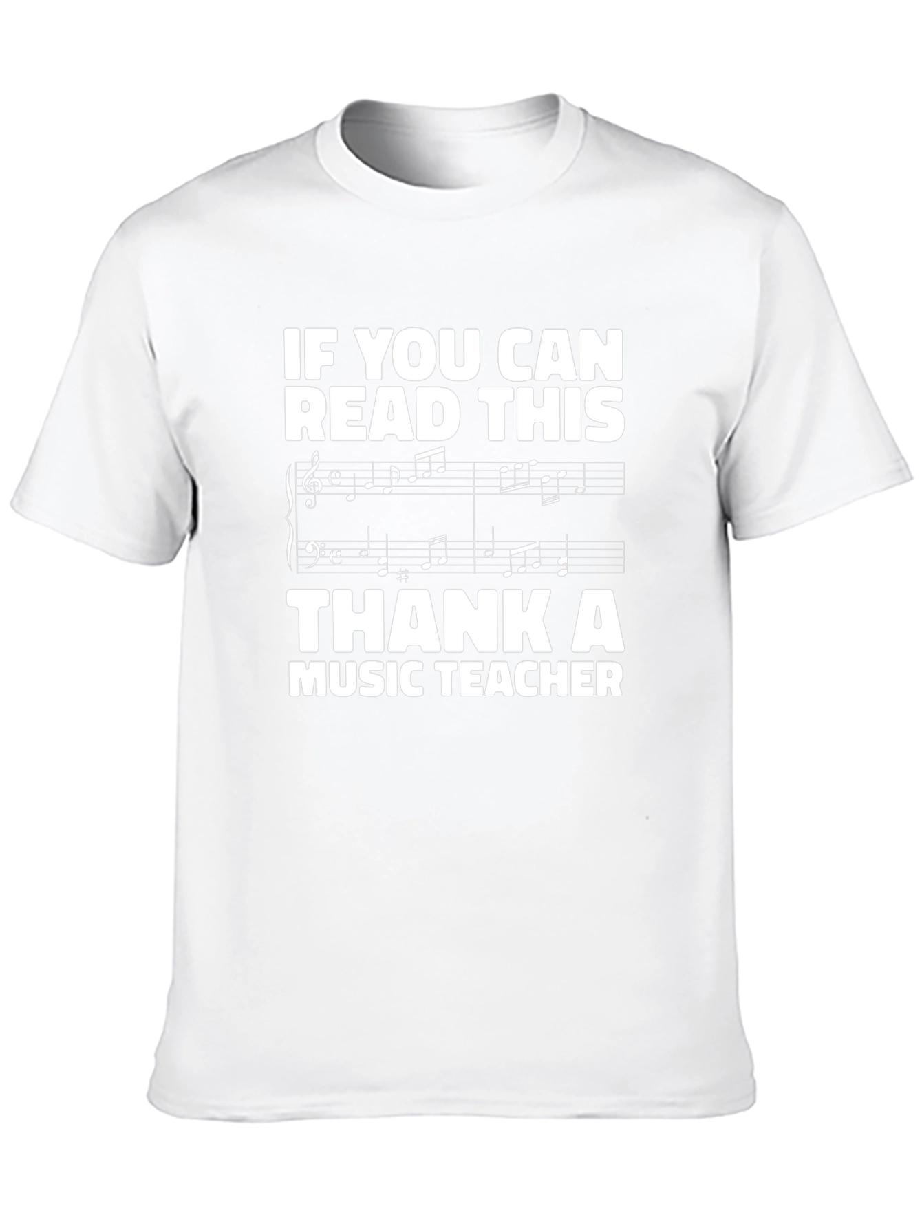 Music Teacher Appreciation Graphic T-Shirt