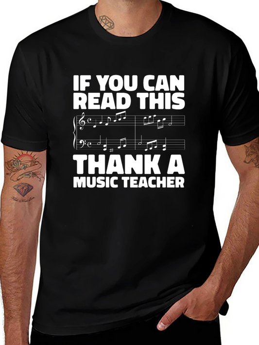 Music Teacher Appreciation Graphic T-Shirt