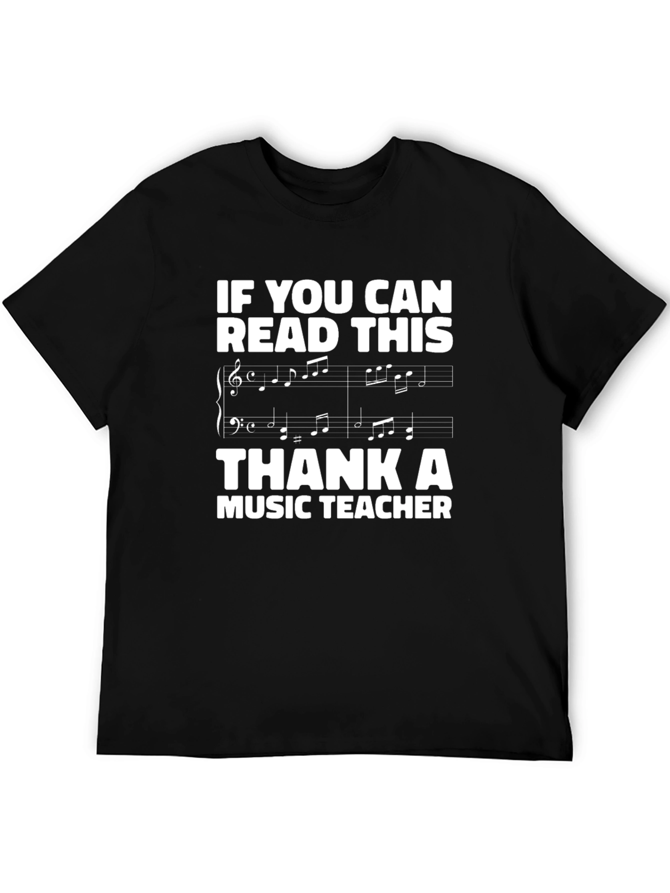 Music Teacher Appreciation Graphic T-Shirt