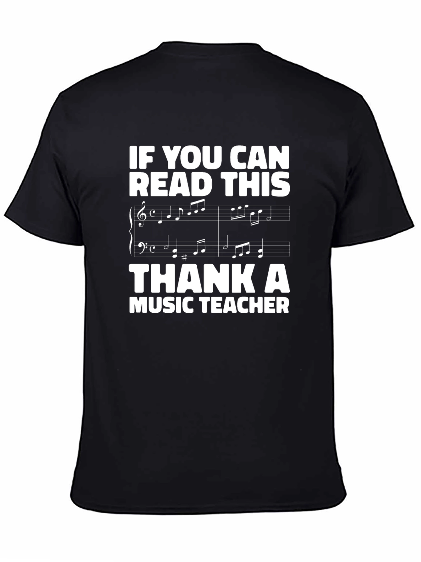 Music Teacher Appreciation Graphic T-Shirt