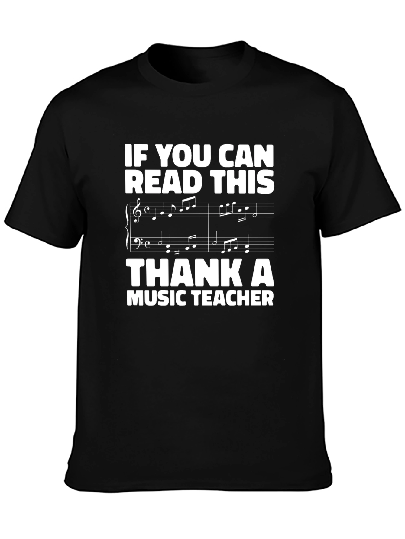 Music Teacher Appreciation Graphic T-Shirt