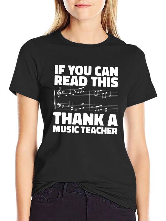 Music Teacher Appreciation Graphic T-Shirt