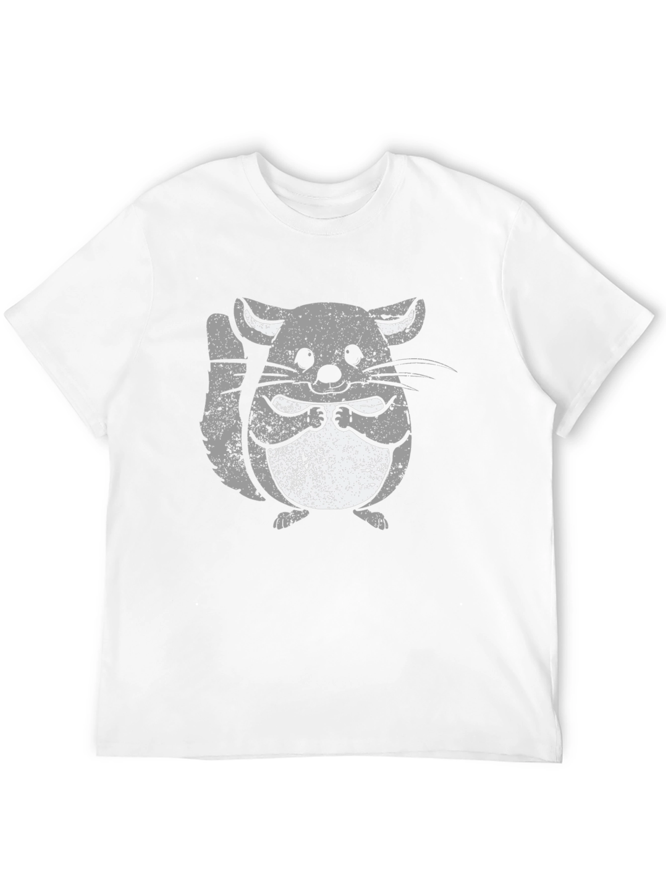 Cute Chinchilla Graphic Tee - Soft Cotton Blend