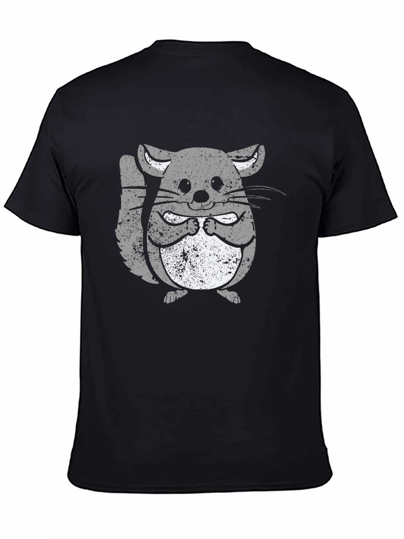 Cute Chinchilla Graphic Tee - Soft Cotton Blend