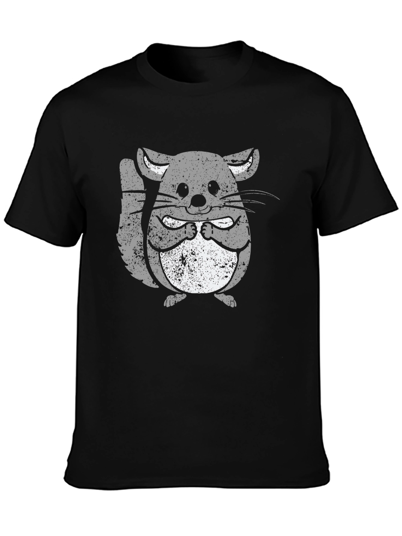 Cute Chinchilla Graphic Tee - Soft Cotton Blend