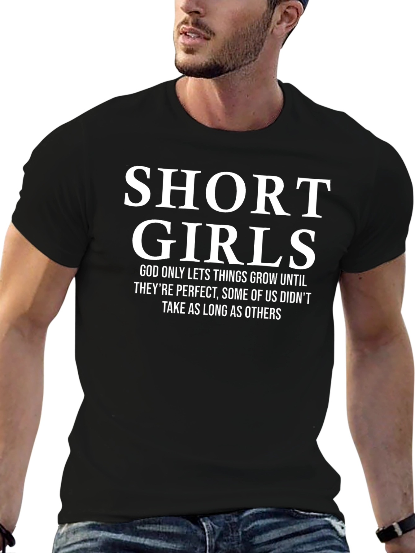 Short Girls Graphic T-Shirt - Perfect & Unique