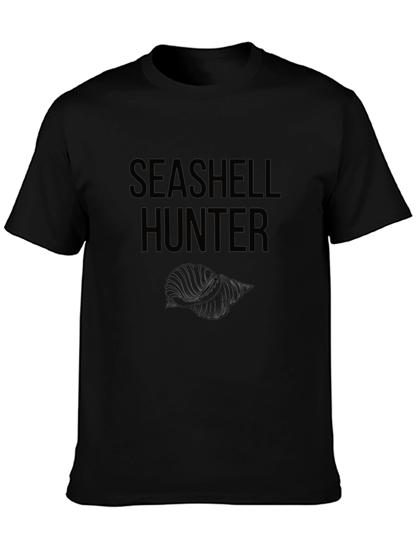 Seashell Hunter Graphic Tee - Coastal Style