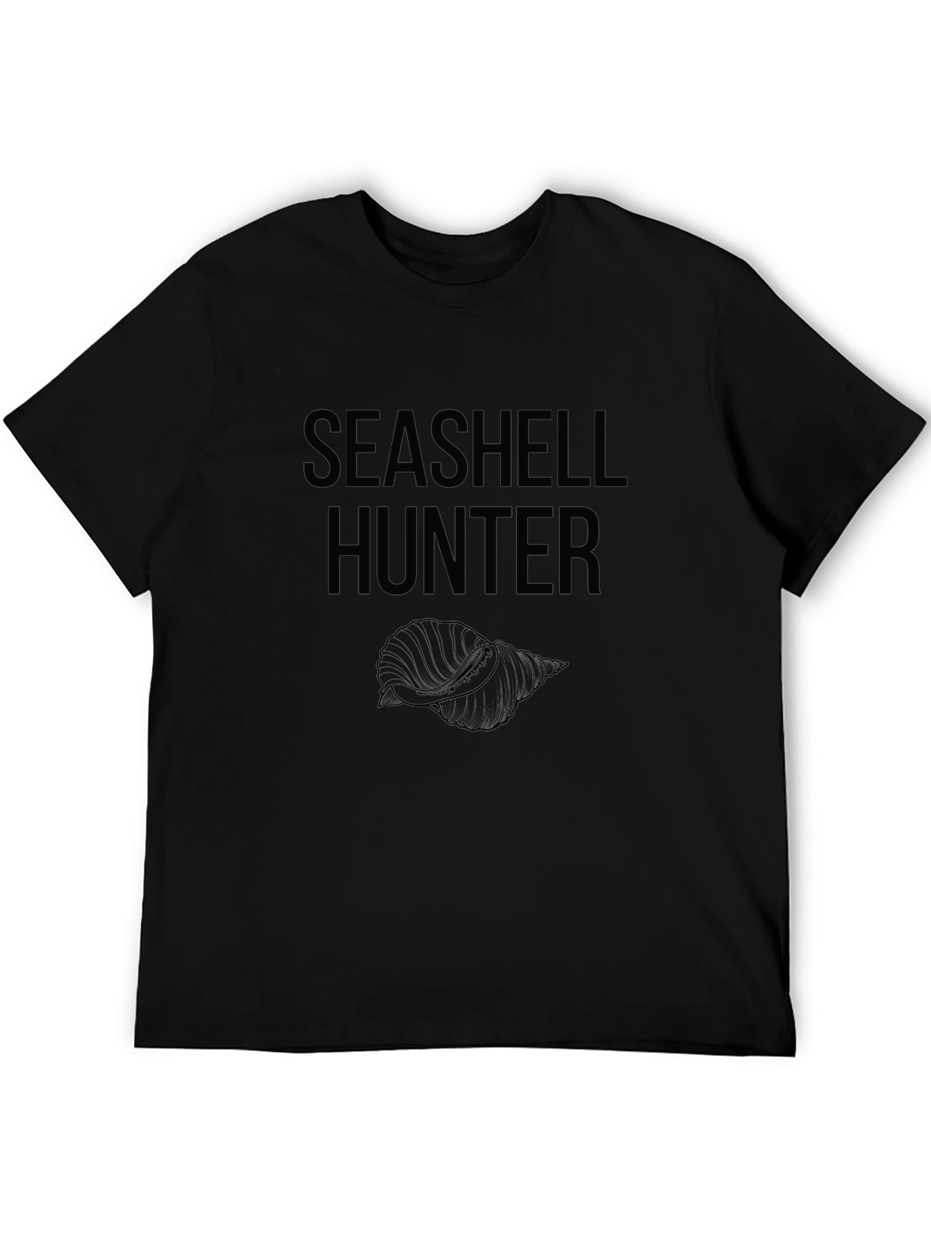 Seashell Hunter Graphic Tee - Coastal Style