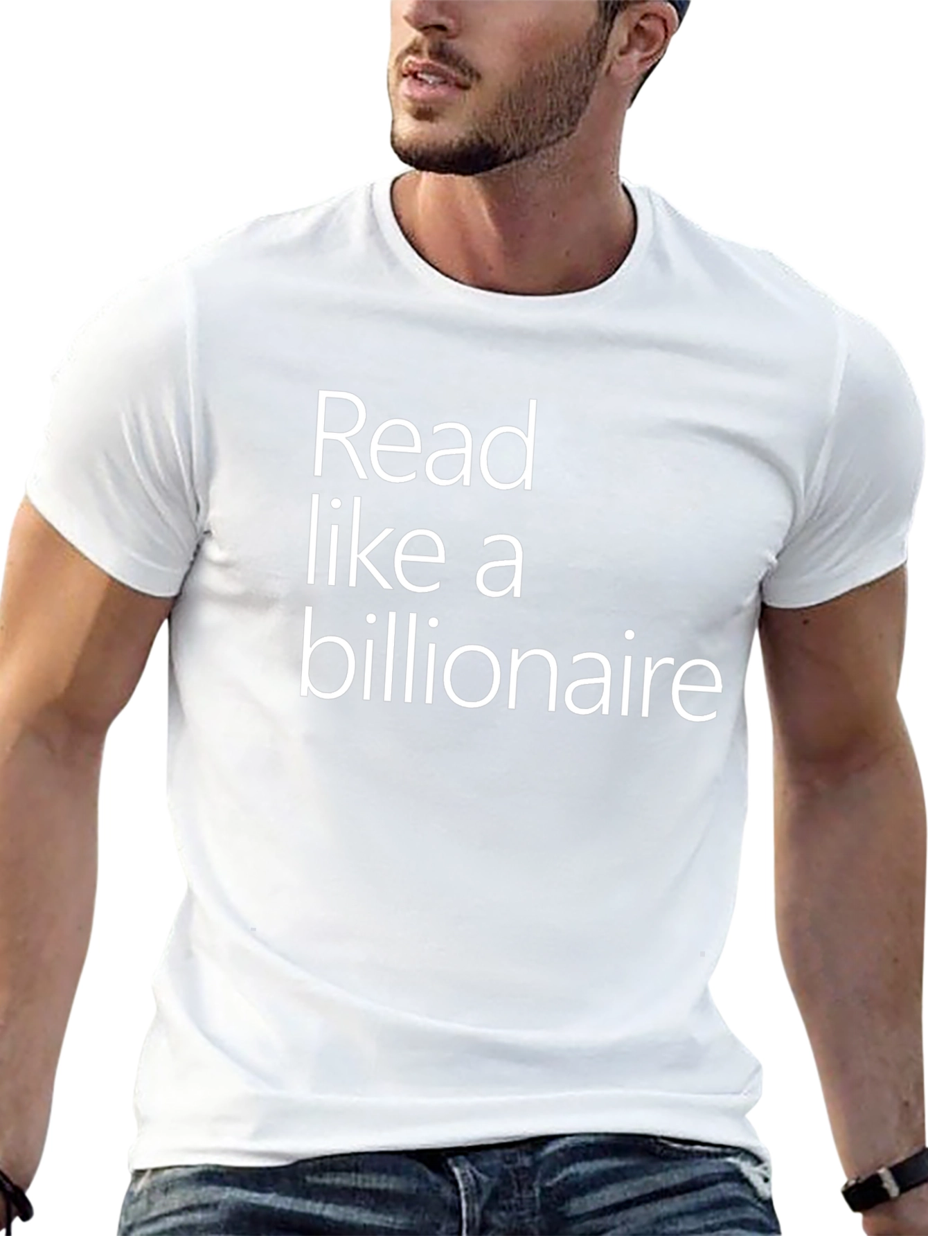 Read Like a Billionaire Black T-Shirt