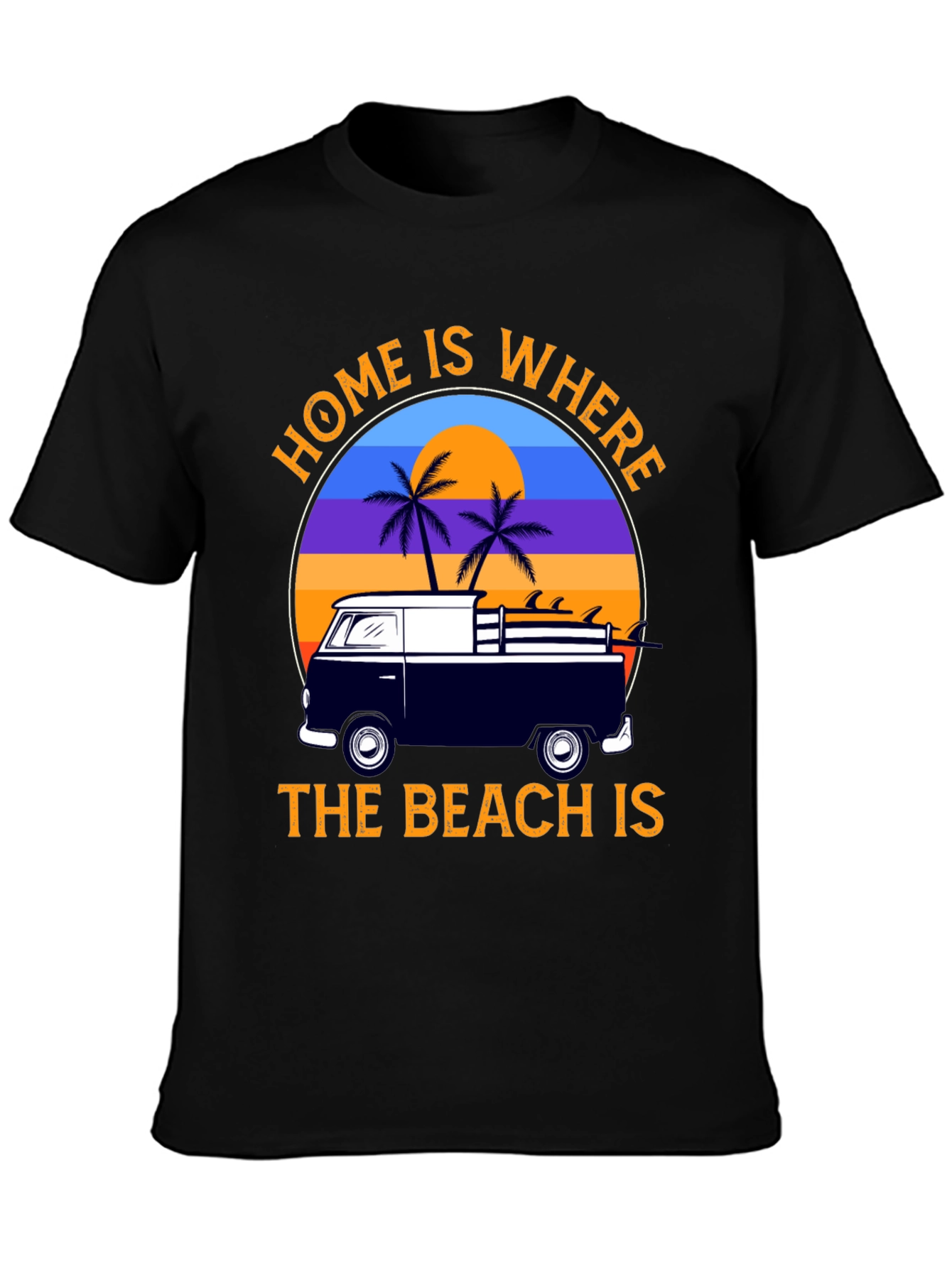 Beach Van Graphic T-Shirt