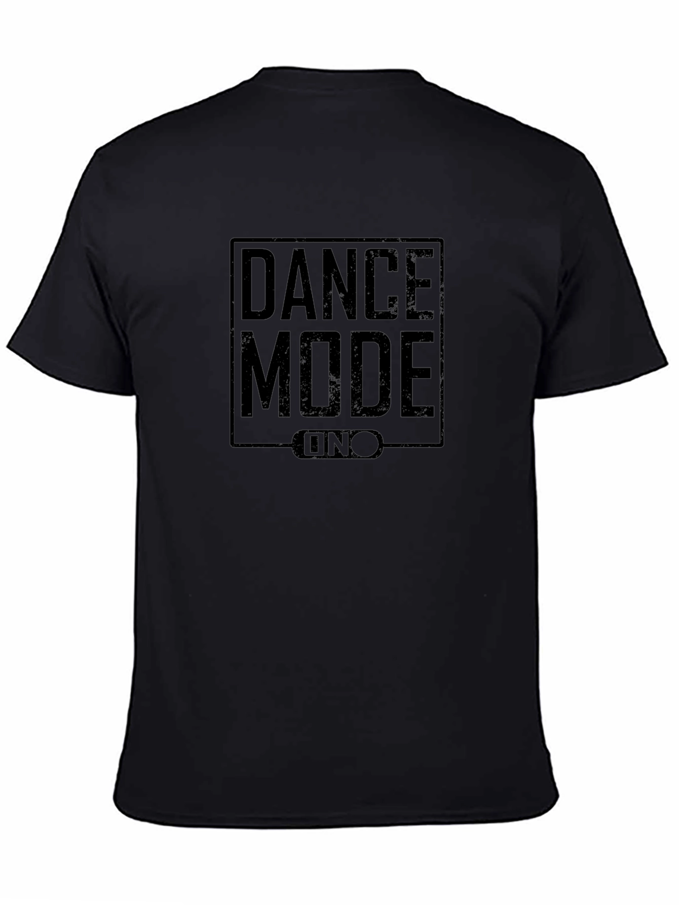 Dance Mode UNO T-Shirt - Black Graphic Tee