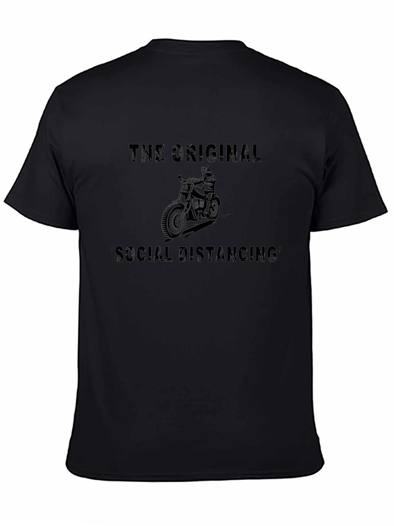 Original Social Distancing Biker T-Shirt