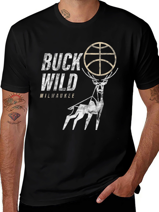 Buck Wild Milwaukee Graphic Tee