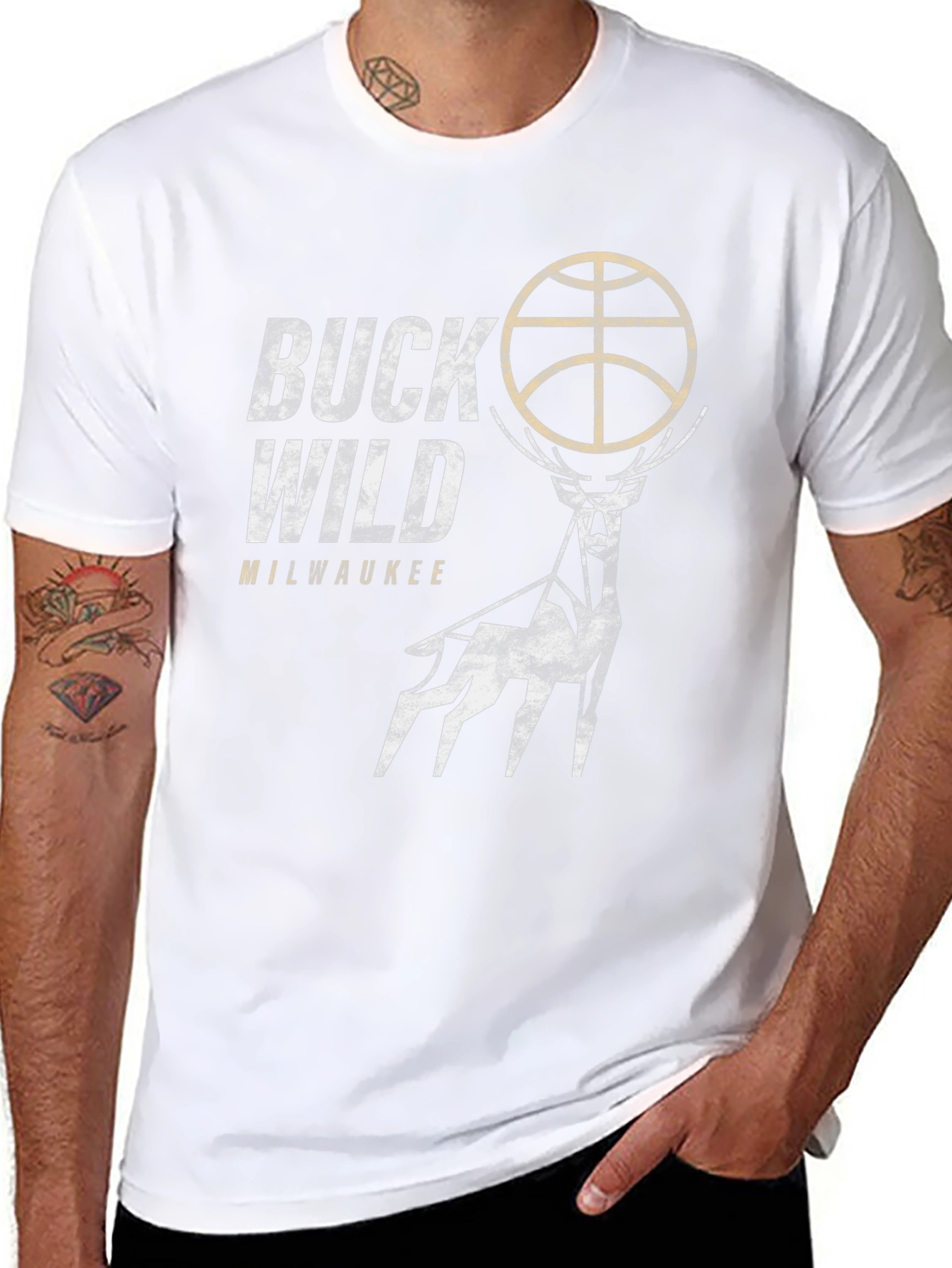 Buck Wild Milwaukee Graphic Tee