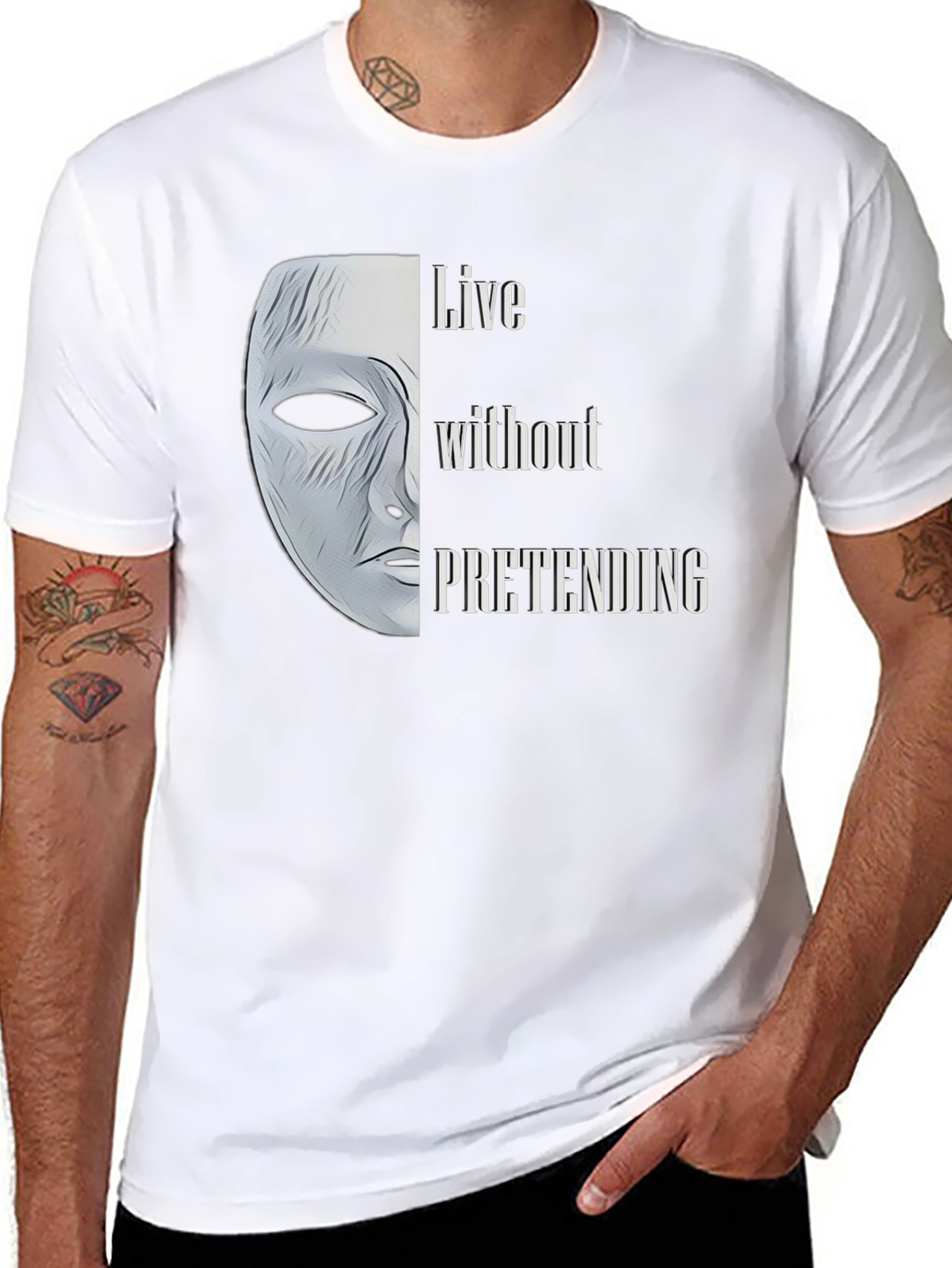 Live Without Pretending T-Shirt