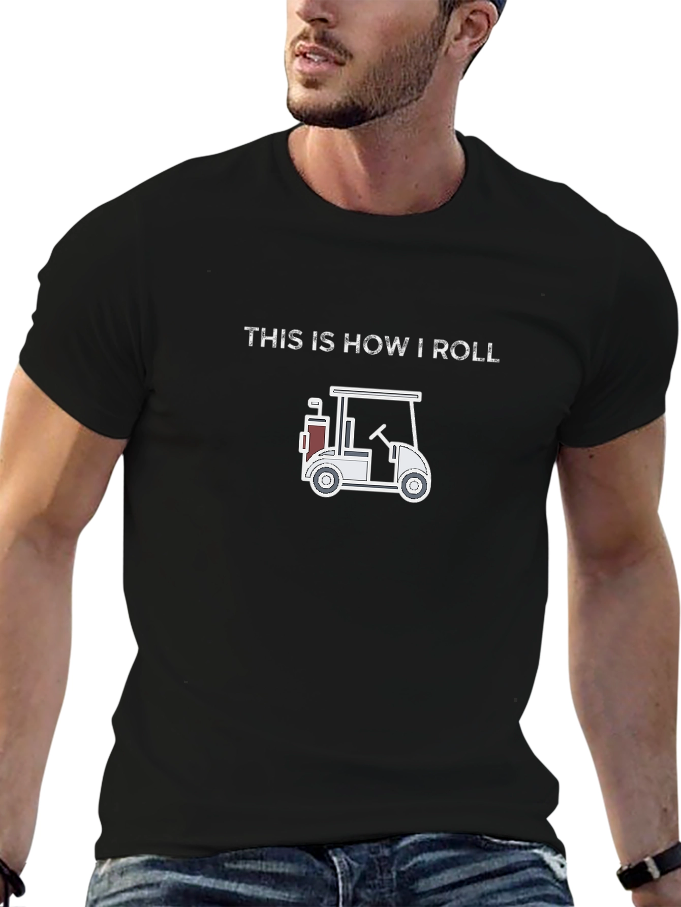 This is How I Roll Golf Cart T-Shirt
