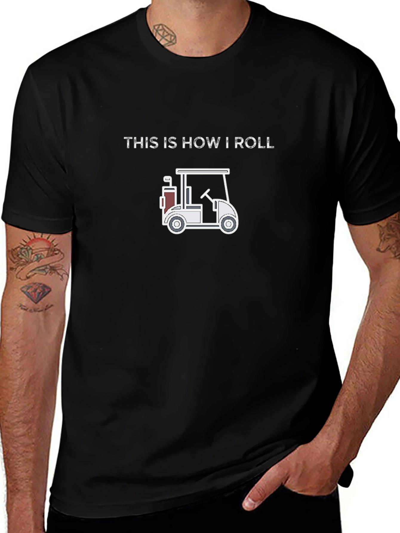This is How I Roll Golf Cart T-Shirt