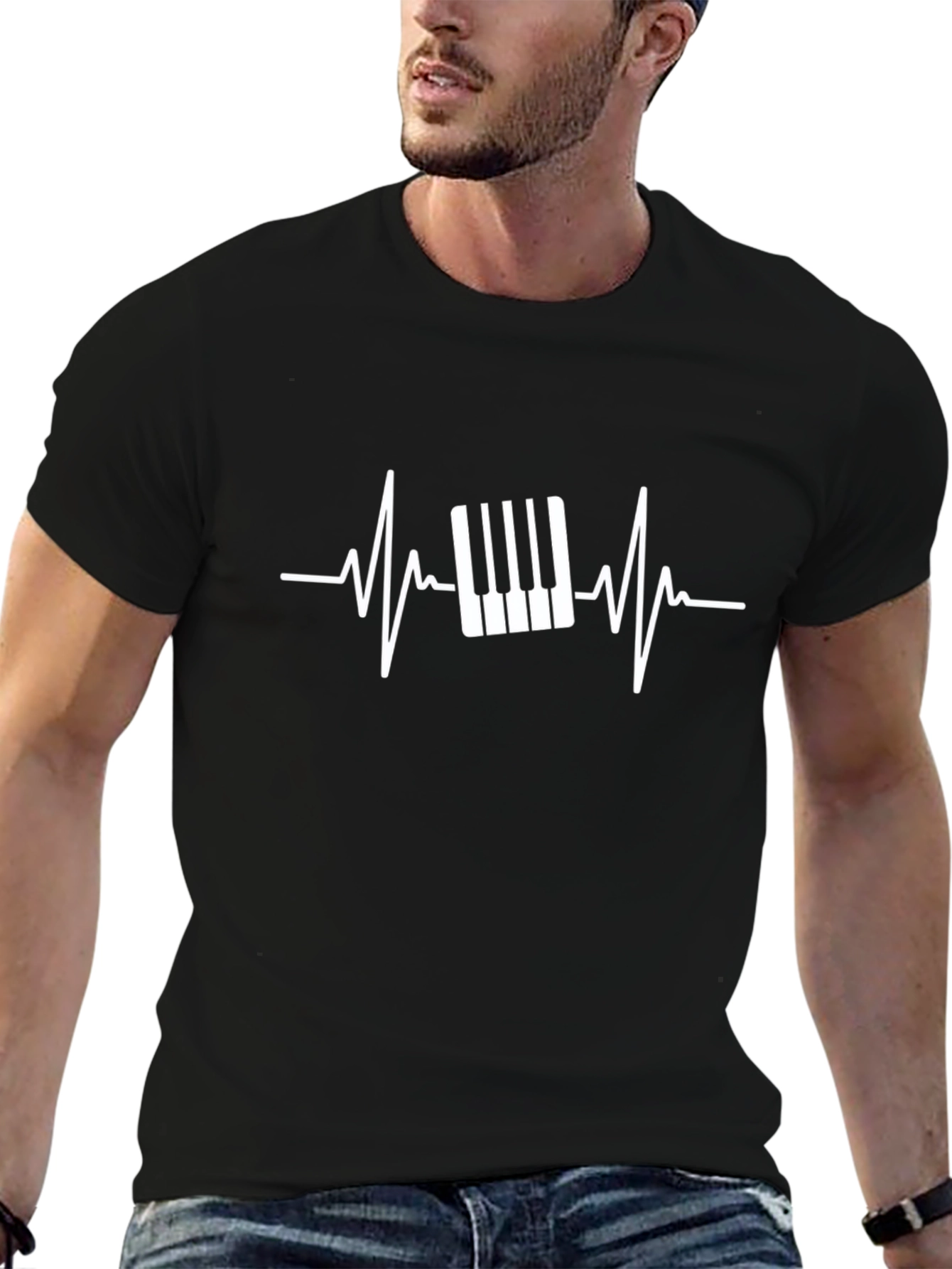 Piano Heartbeat T-Shirt