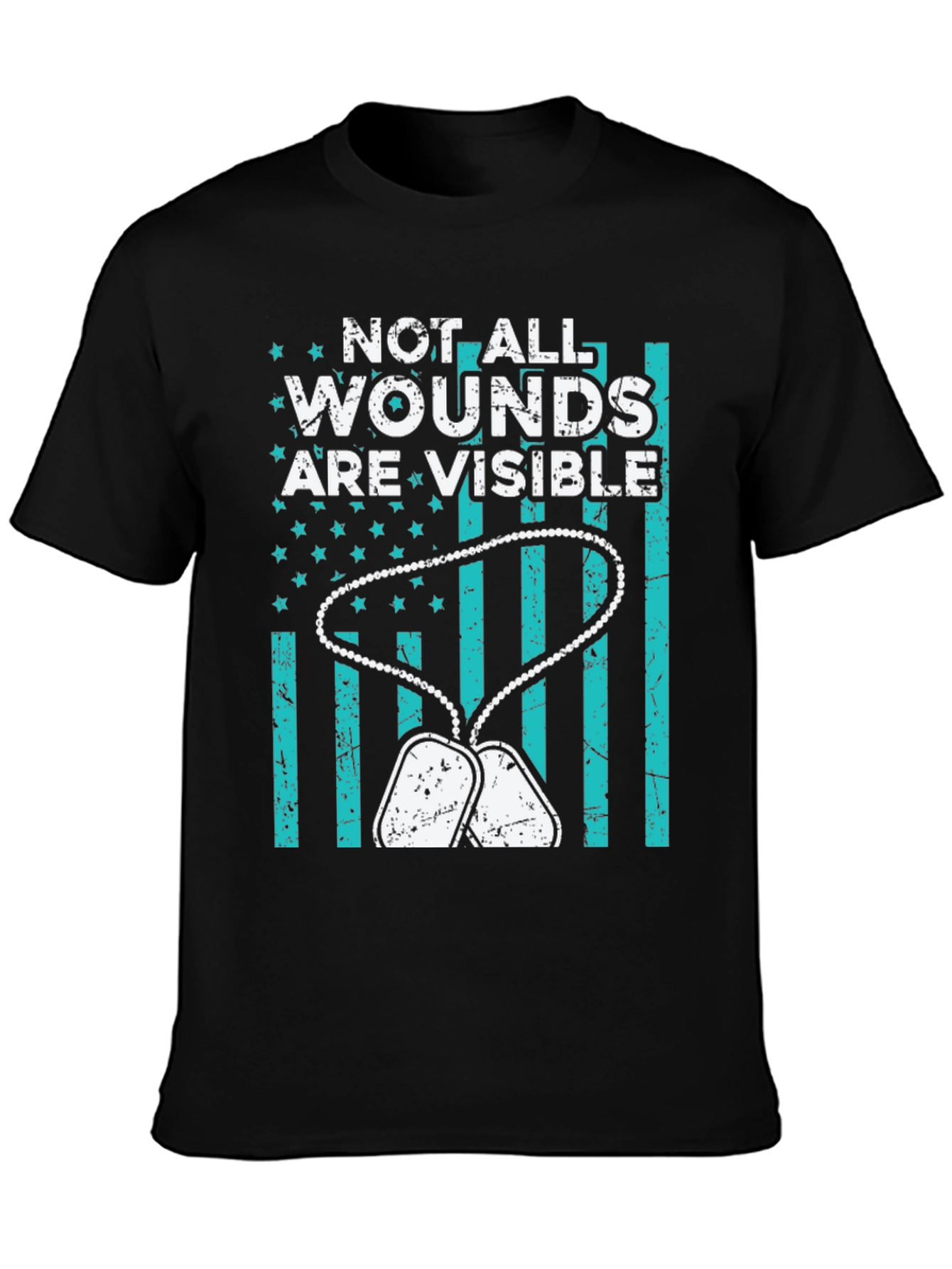 Not All Wounds Are Visible Graphic Tee