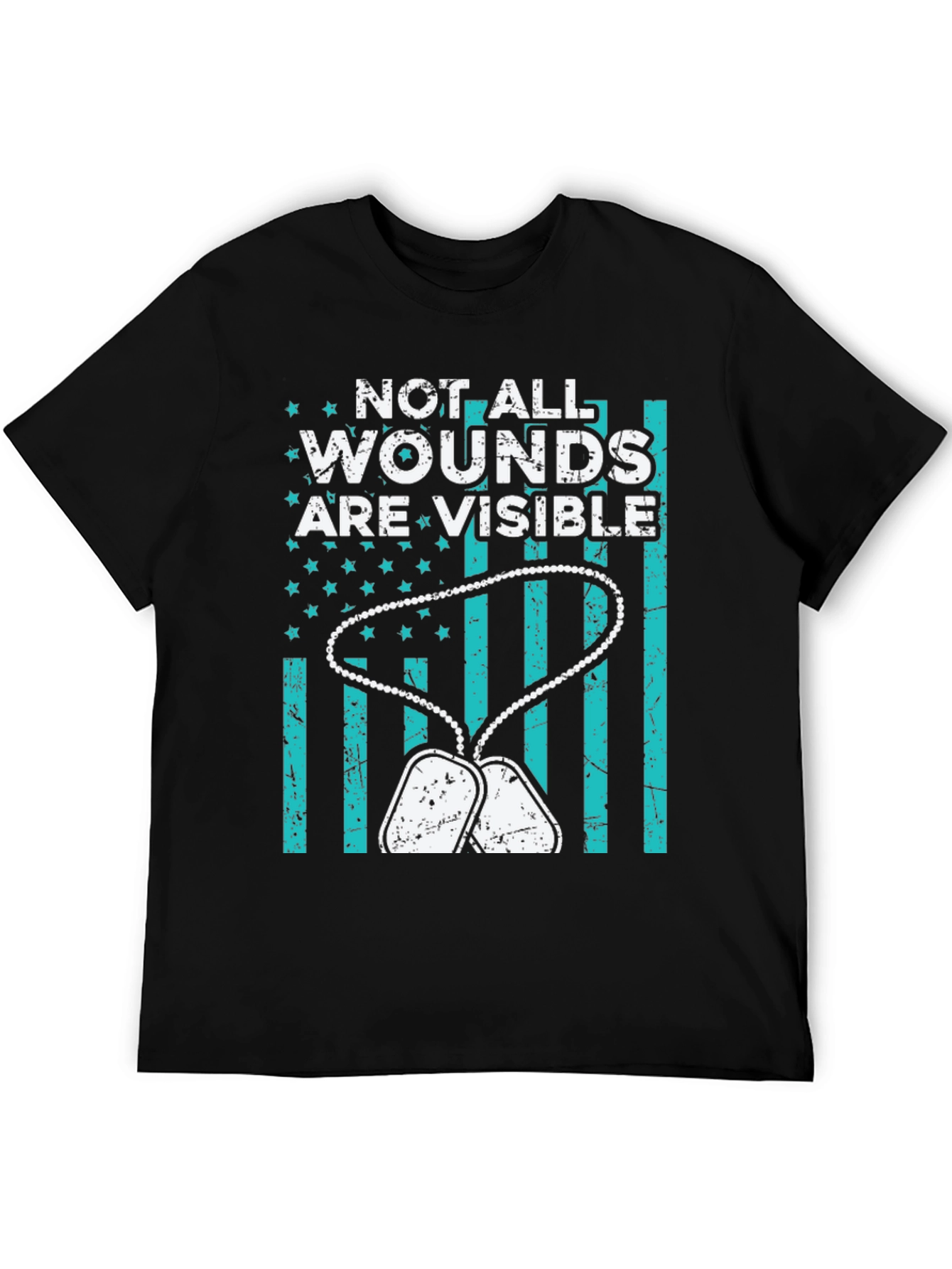 Not All Wounds Are Visible Graphic Tee