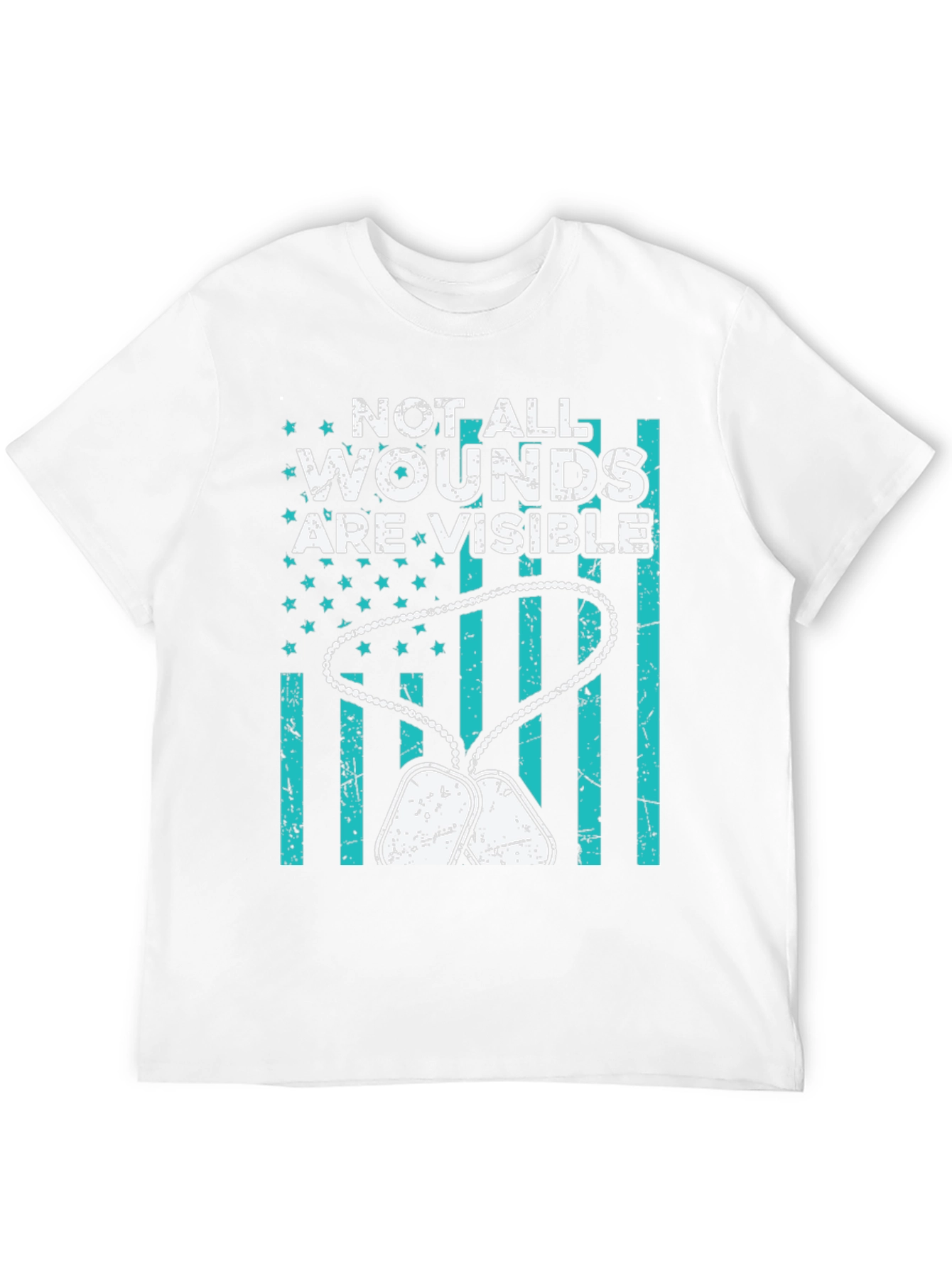 Not All Wounds Are Visible Graphic Tee