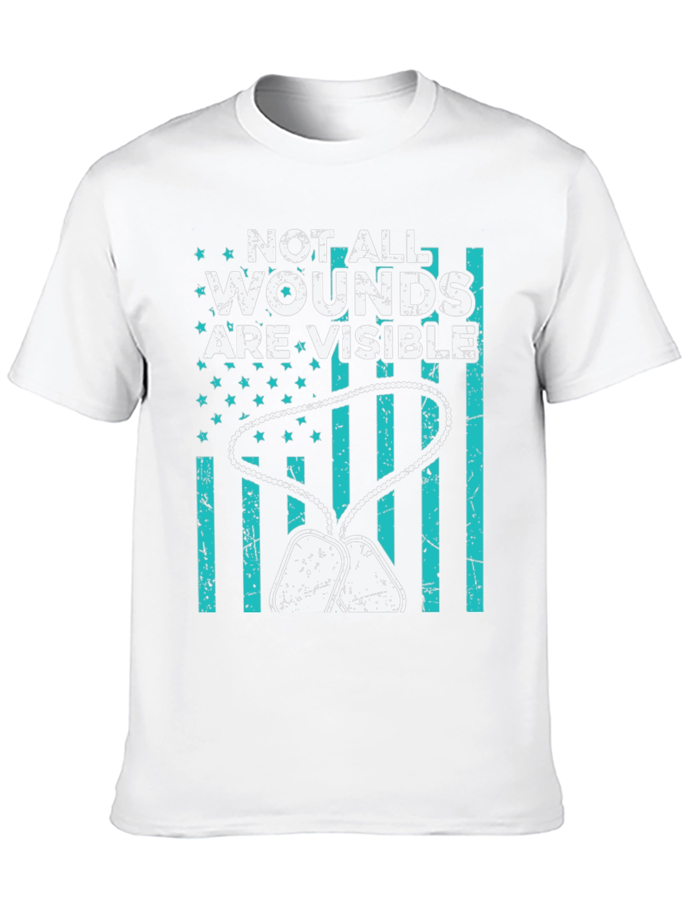 Not All Wounds Are Visible Graphic Tee