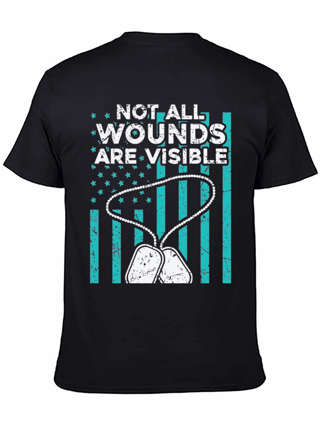 Not All Wounds Are Visible Graphic Tee