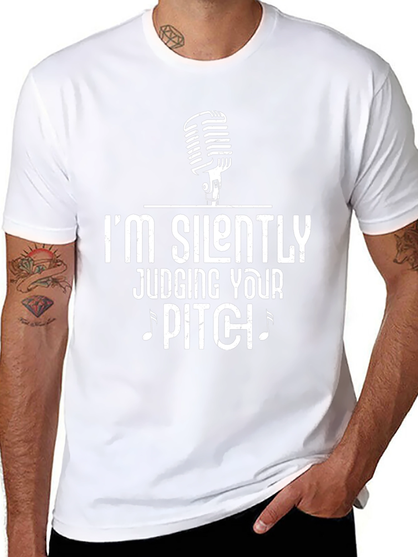 Im Silently Judging Your Pitch T-Shirt