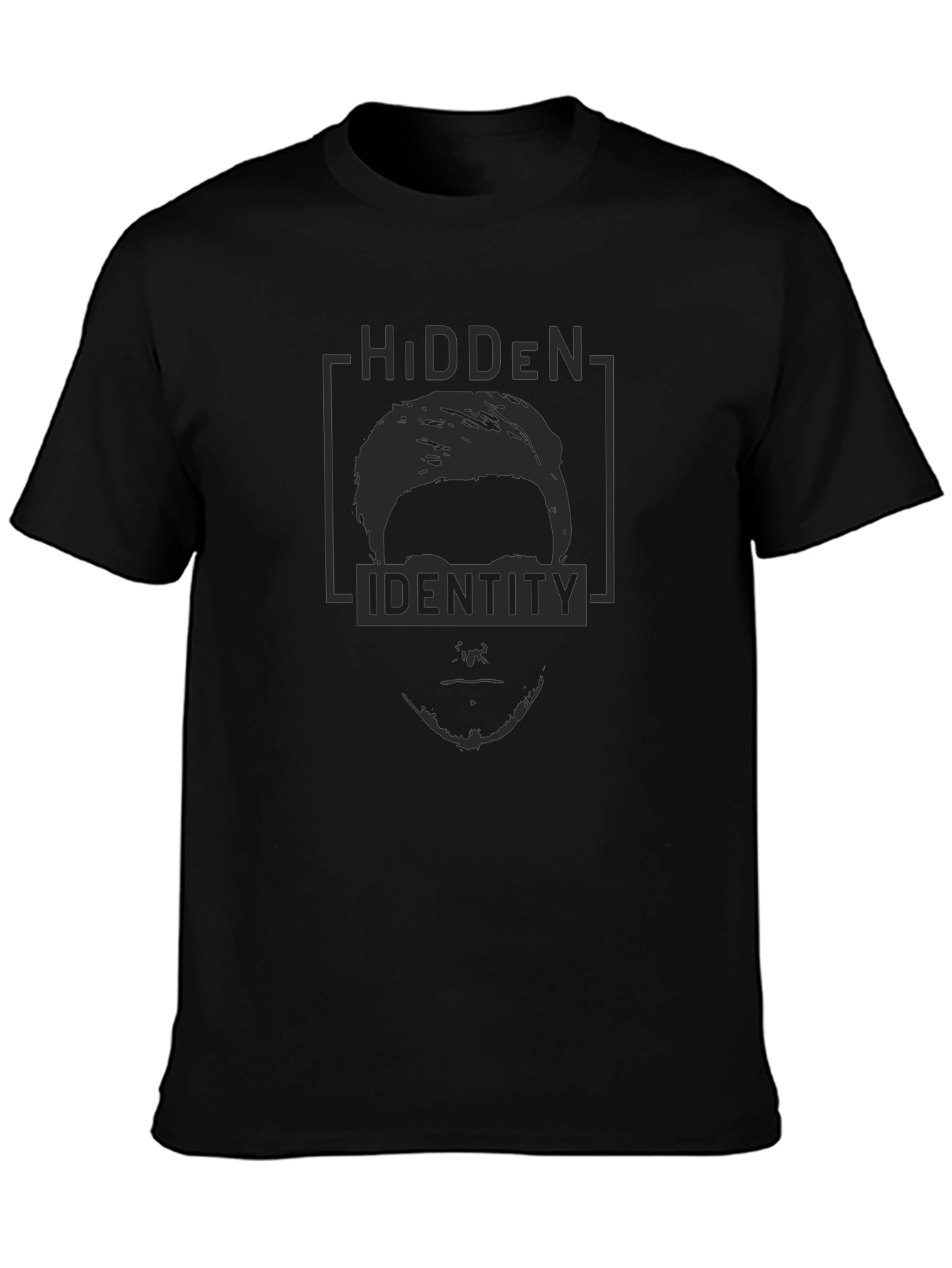 Hidden Identity Graphic T-Shirt - Cool Trendy Tee