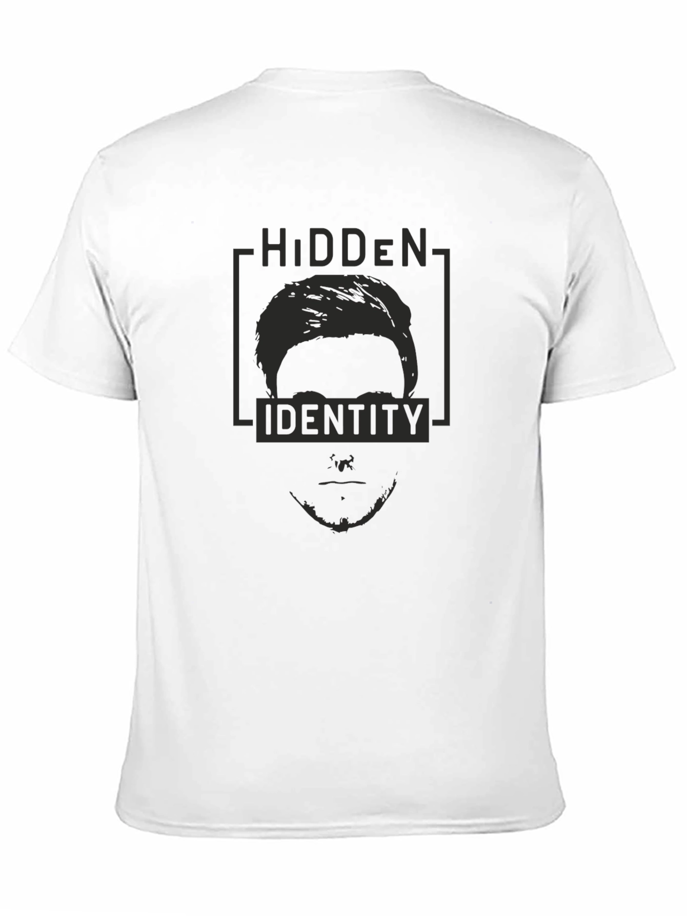 Hidden Identity Graphic T-Shirt - Cool Trendy Tee