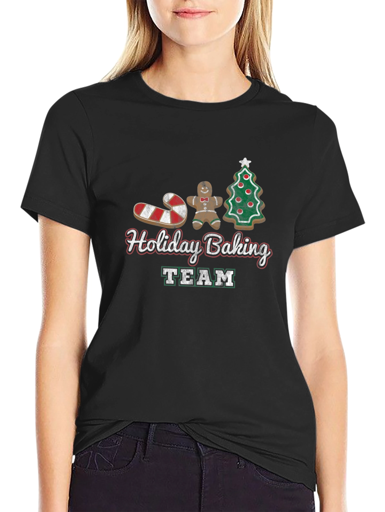 Holiday Baking Team T-Shirt Christmas Cookies
