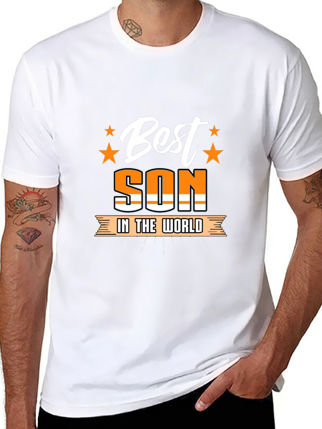 Best Son in the World Graphic T-Shirt
