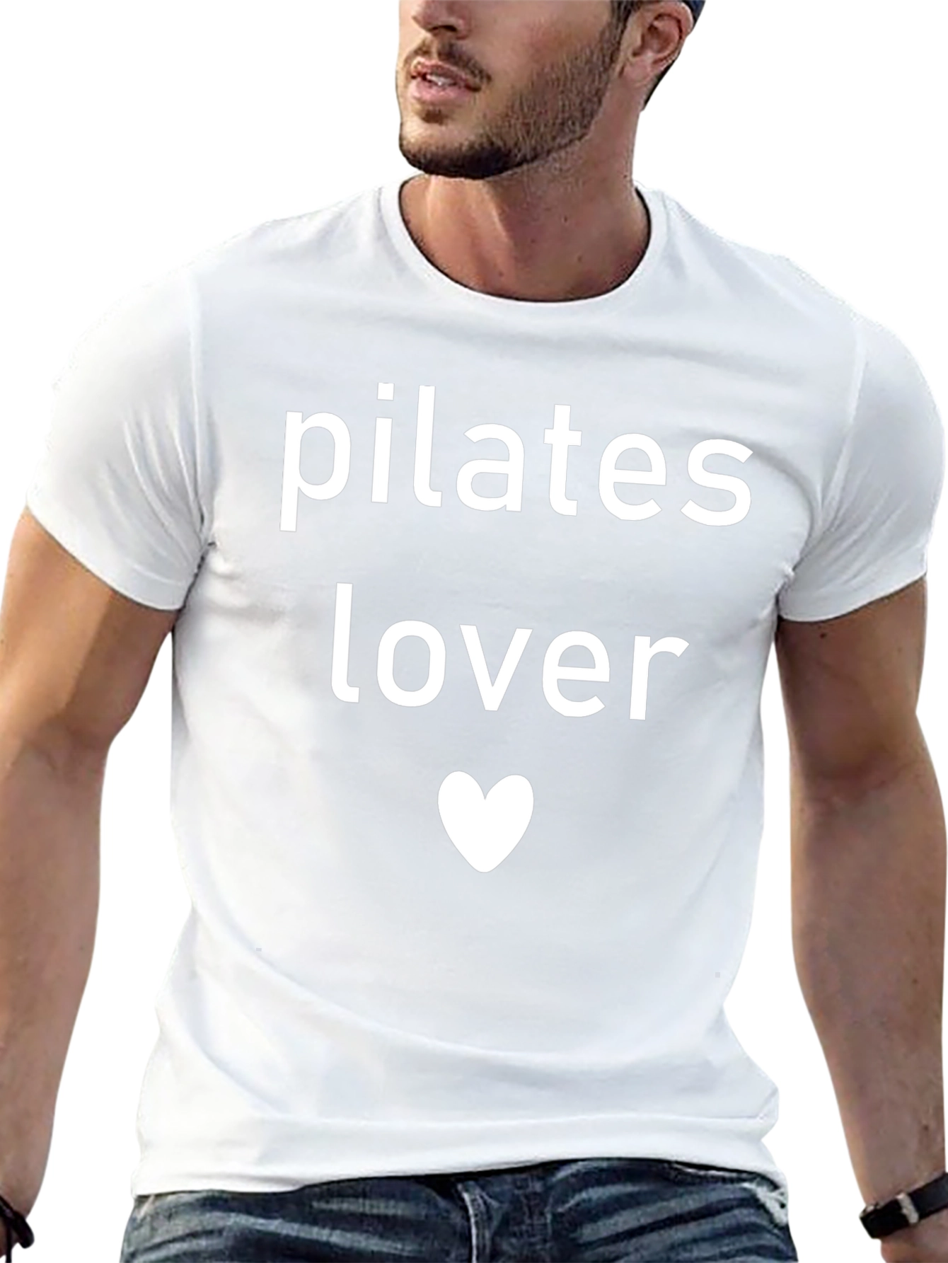 Pilates Lover Black T-Shirt