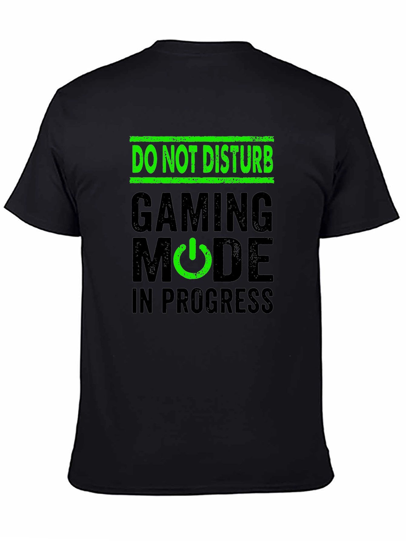 Do Not Disturb Gaming Mode Black T-Shirt