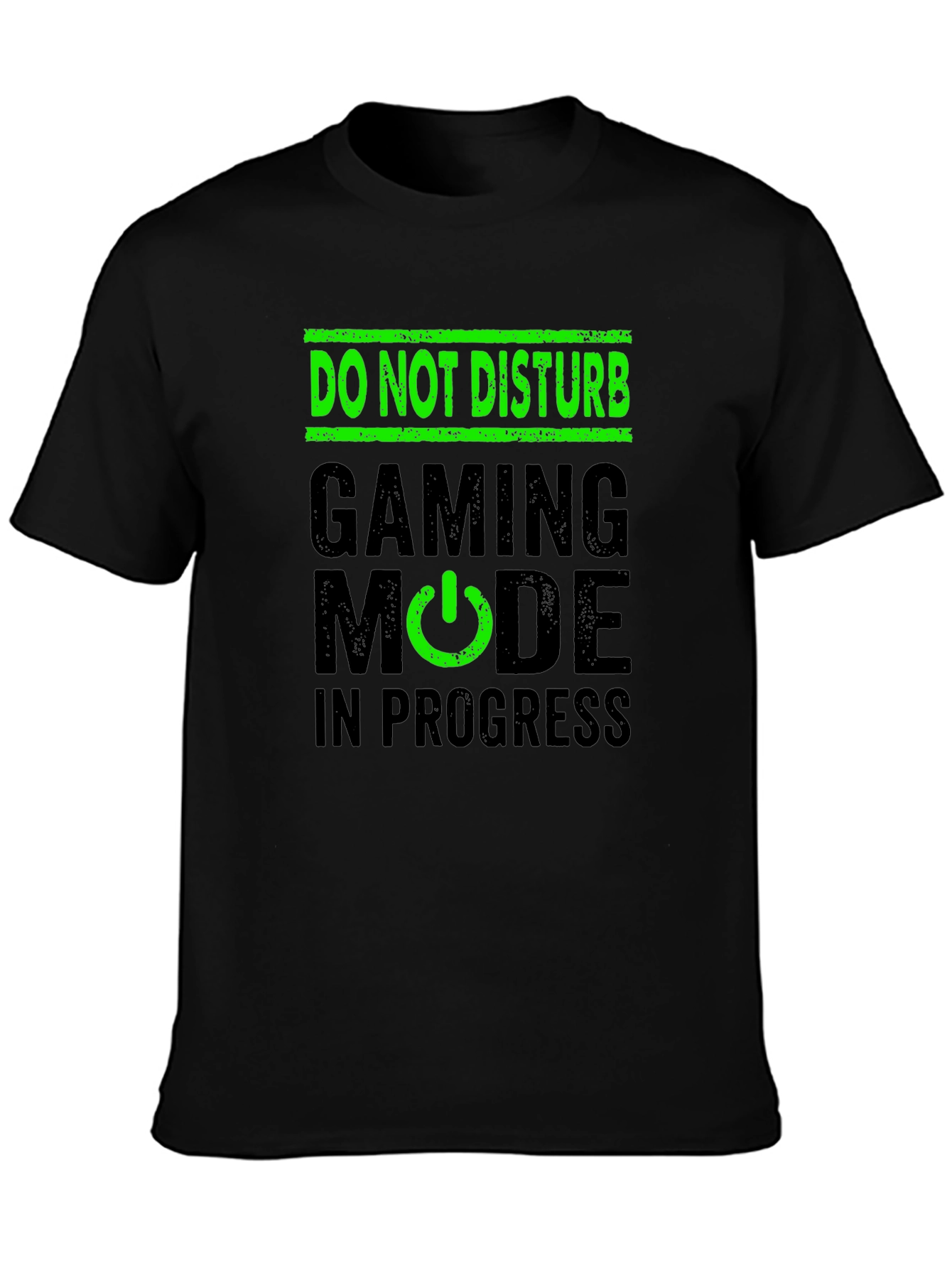 Do Not Disturb Gaming Mode Black T-Shirt