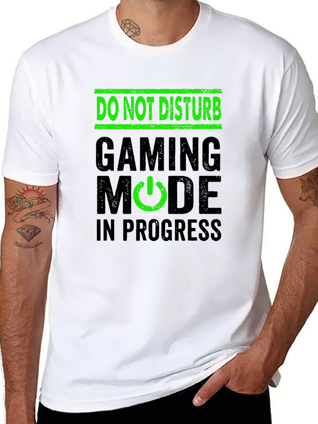 Do Not Disturb Gaming Mode Black T-Shirt