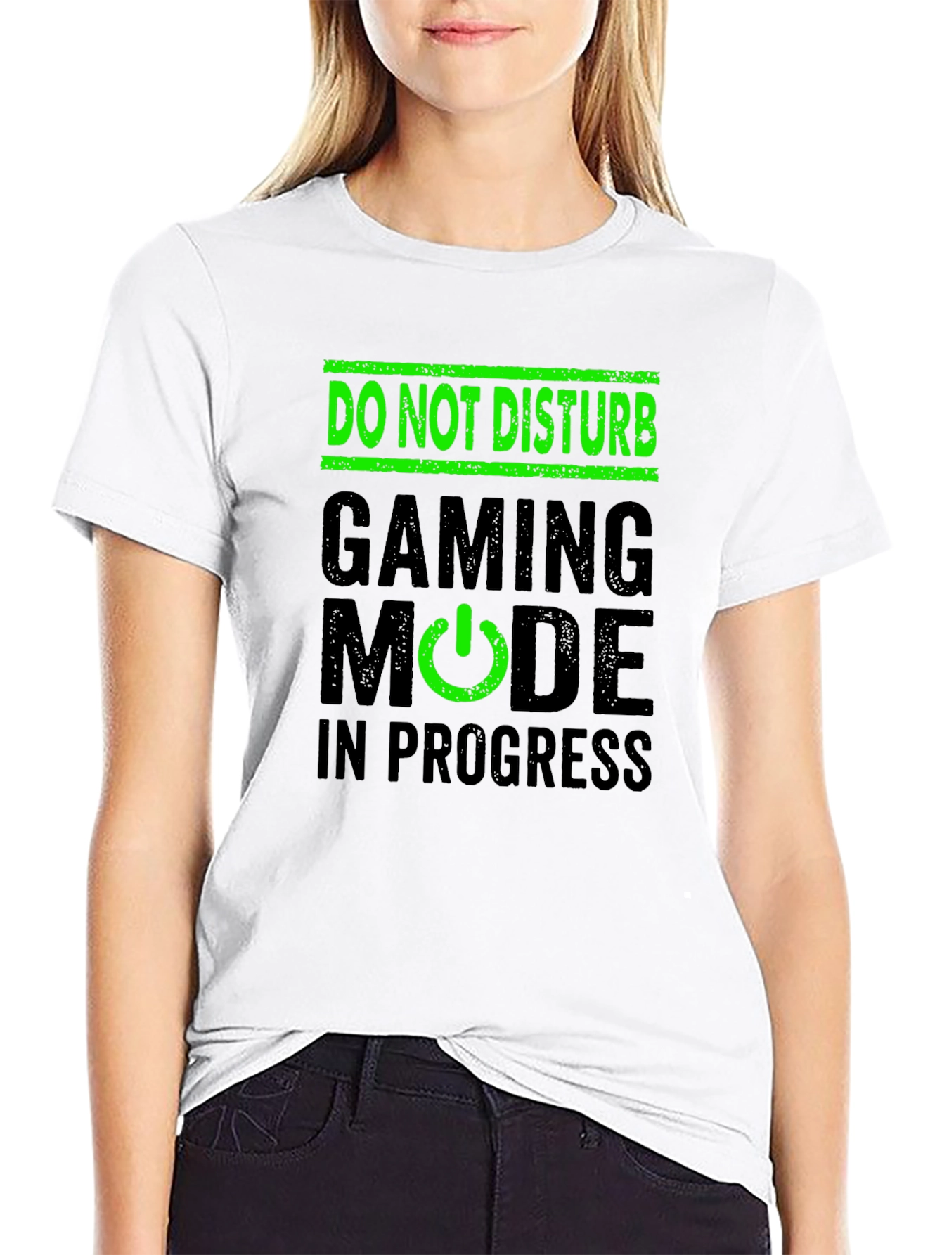 Do Not Disturb Gaming Mode Black T-Shirt
