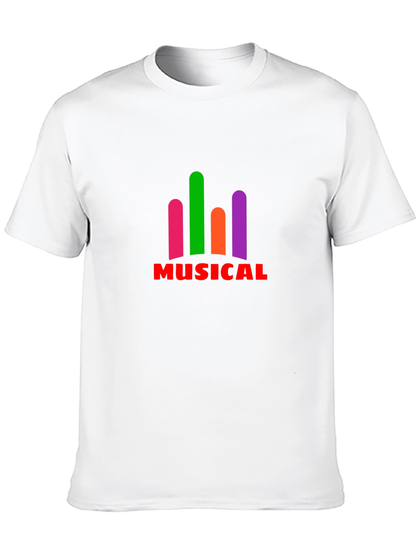 Musical Graphic T-Shirt - Trendy Design