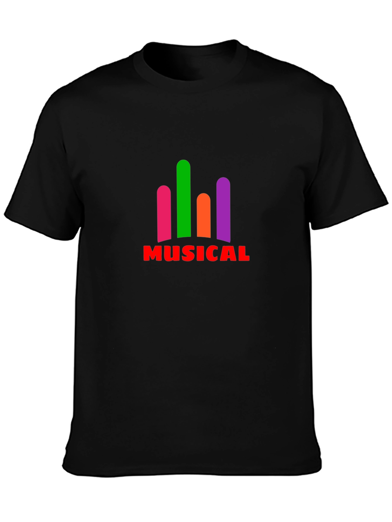 Musical Graphic T-Shirt - Trendy Design