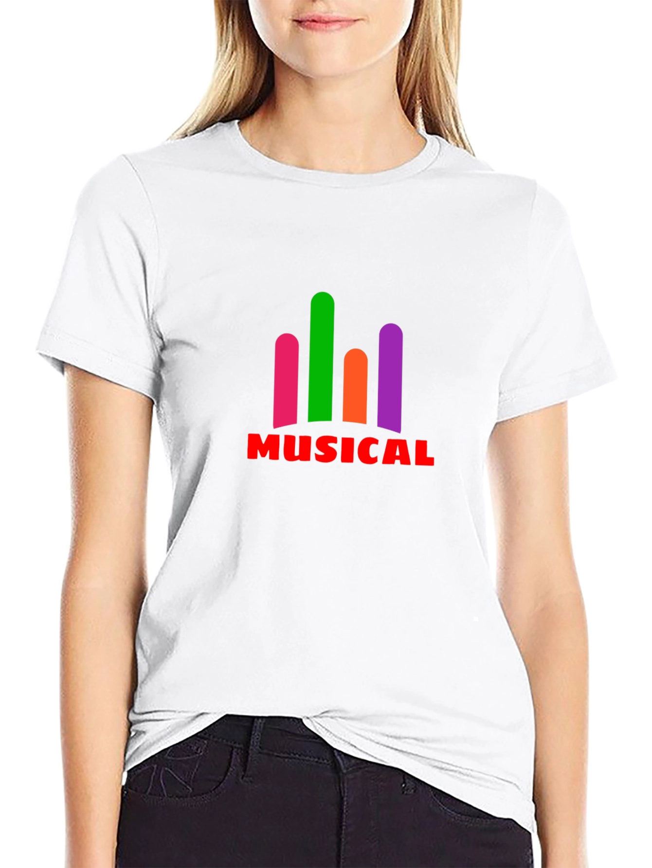 Musical Graphic T-Shirt - Trendy Design
