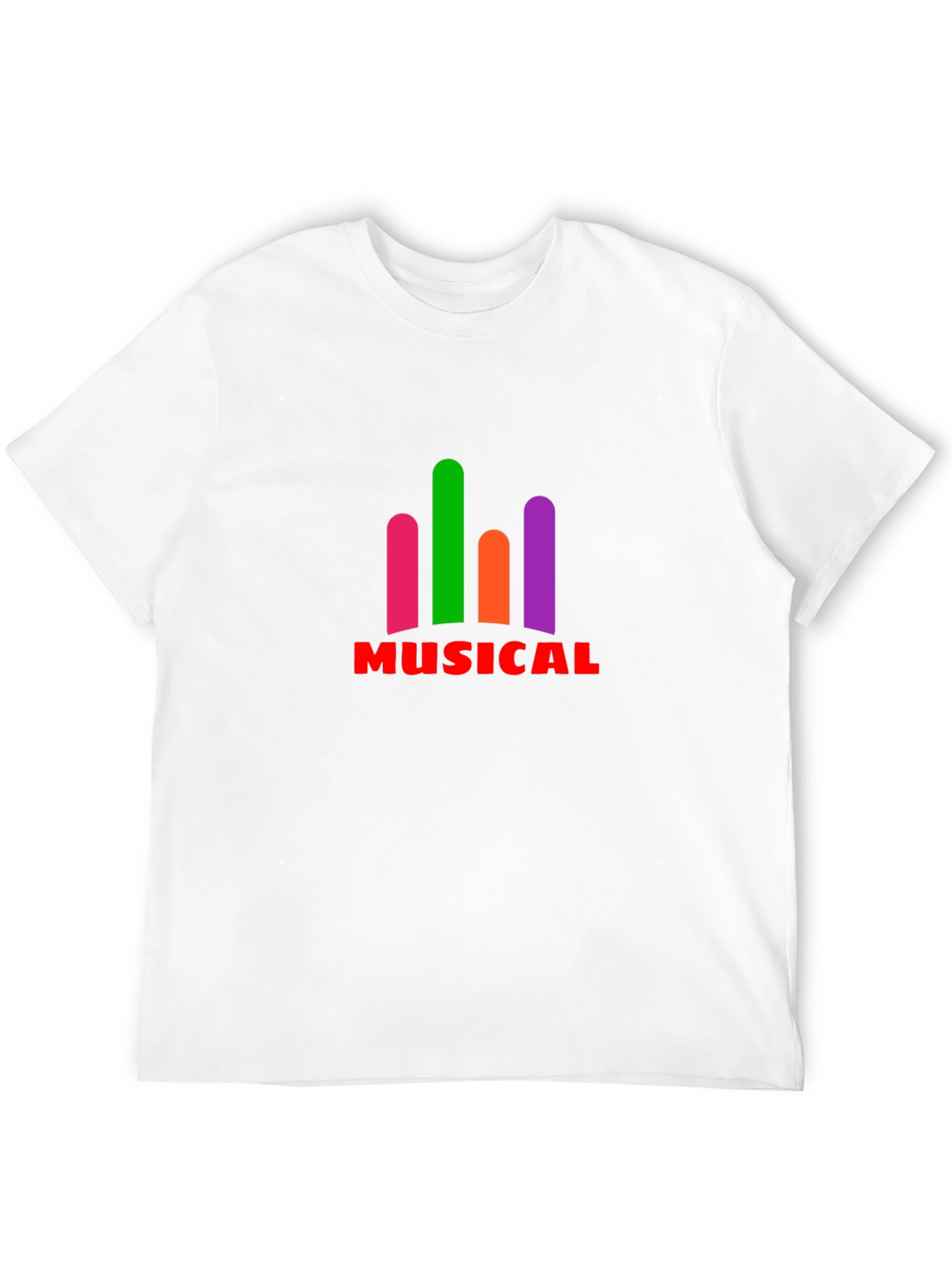 Musical Graphic T-Shirt - Trendy Design